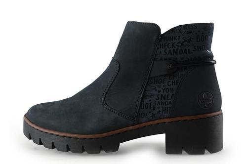 Rieker Enkellaarzen in maat 42 Blauw | 10% extra korting, Kleding | Dames, Schoenen, Blauw, Zo goed als nieuw, Lage of Enkellaarzen