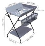 Opvouwbare Baby Aankleedtafel met Opbergruimte, Verzenden, Nieuw