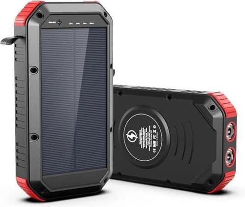 PH Goods® - Outdoor Solar Powerbank 30.000 mAh - 6x USB, Telecommunicatie, Powerbanks, Nieuw, Ophalen of Verzenden