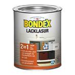 Bondex Lacklasur - Nussbaum Dunkel - 0,75 liter, Doe-het-zelf en Verbouw, Verf, Beits en Lak, Overige kleuren, Nieuw, Ophalen of Verzenden