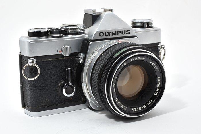 Olympus OM-1 + Zuiko MC Auto-S 1.8/50mm Single lens reflex, Audio, Tv en Foto, Fotocamera's Analoog