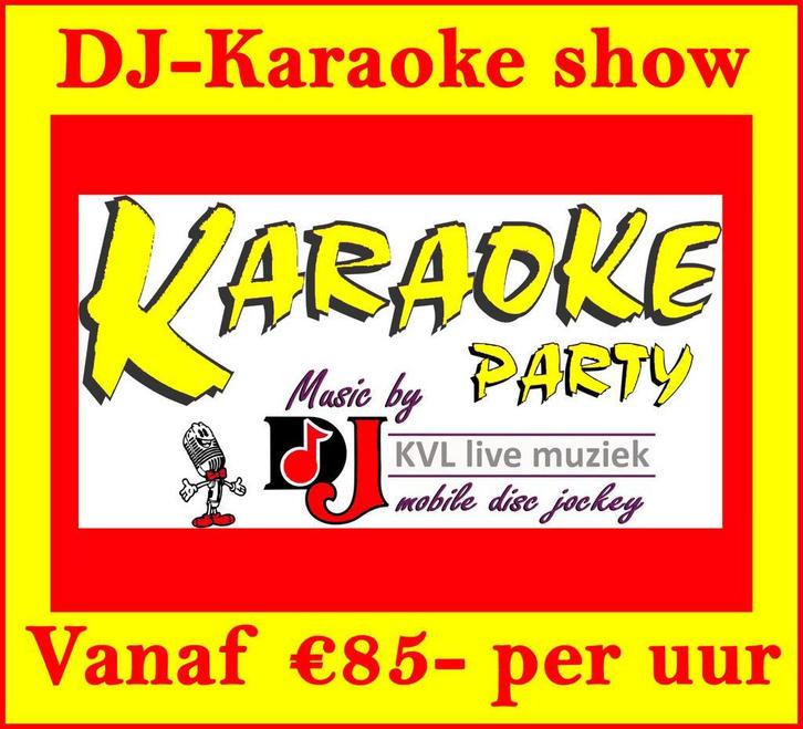 Karaoke drive-inshow voor een gezellig feest., Diensten en Vakmensen, Muzikanten, Artiesten en Dj's, Dj, Solo-artiest, Overige artiesten