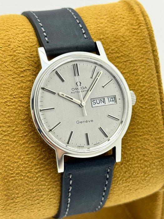 Omega - Geneve Automatic Day Date Cal.1022 - Zonder, Sieraden, Tassen en Uiterlijk, Horloges | Heren