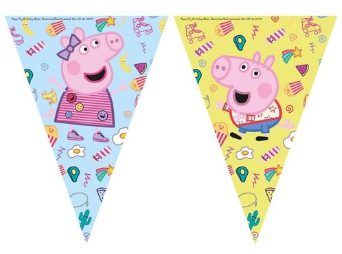 Peppa Pig Slingers 2,3m, Hobby en Vrije tijd, Feestartikelen, Nieuw, Verzenden