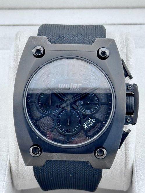 Wyler - Titanium Carbon Fiber Automatic Chronograph Code R, Sieraden, Tassen en Uiterlijk, Horloges | Heren