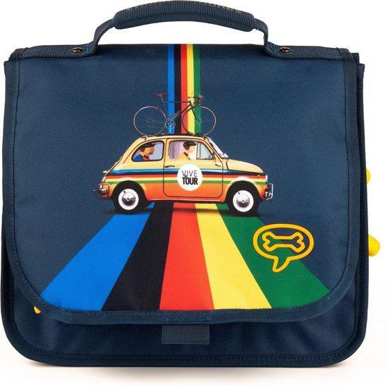 Stones and Bones Iris Pl Tour Schooltas - Indigo, Sieraden, Tassen en Uiterlijk, Tassen | Rugtassen, Verzenden