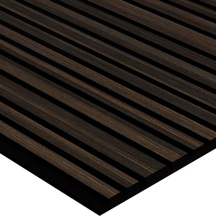 AKU Paneel Akoestisch Vilt Smoked Oak IRREGULAR 270x60x2,1cm, Doe-het-zelf en Verbouw, Platen en Panelen