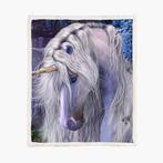 Fleecedeken - Moonlight Serenade - Unicorn - 150x200cm, Ophalen of Verzenden, Nieuw