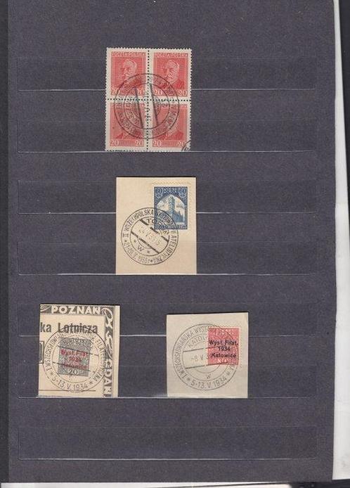 Polen 1927/1937 - Af en toe postzegels van filatelistische, Postzegels en Munten, Postzegels | Amerika