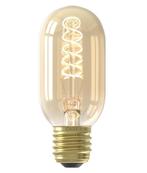 Calex Flexfilament LED buislamp E27 5.5W 470lm 2100K Goud..., Nieuw, Ophalen of Verzenden