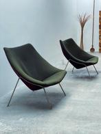 Artifort - Pierre Paulin - Fauteuil (2) - Oesters - Katoen,, Antiek en Kunst, Antiek | Meubels | Stoelen en Banken