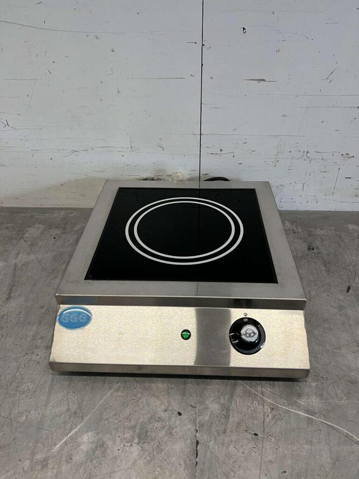 RVS GGG Keramische kookplaat fornuis 2 kW 230V Horeca, Zakelijke goederen, Horeca | Keukenapparatuur, Nieuw in verpakking, Ophalen of Verzenden