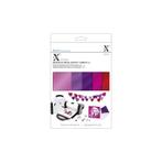 Xcut Xtra A5 Adhesive Metall Effect Sheets Pinks (20pcs) (XC, Verzenden, Nieuw