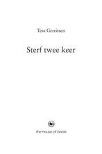 Sterf twee keer, Boeken, Ophalen of Verzenden, Nieuw