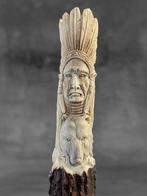 Snijwerk, NO RESERVE PRICE - Stunning Native Indian &, Antiek en Kunst
