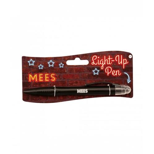 Balpen Light-Up pen Mees zwart, Verzamelen, Pennenverzamelingen, Ophalen of Verzenden