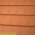 € 22,50 per m2 Gebakken vlakke dakpannen, Doe-het-zelf en Verbouw, Dakpannen en Dakbedekking, Verzenden, Nieuw, 15 m² of meer