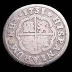 Koninkrijk Spanje. Felipe V. 2 Reales Madrid (F) 1731 (JF)