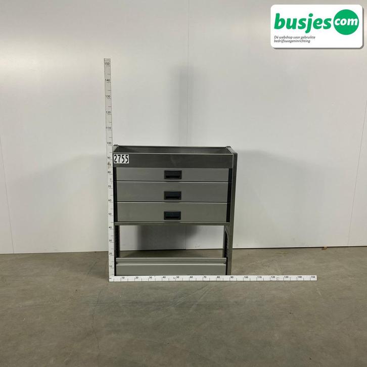 Aluca bedrijfswageninrichting 890x320x950mm (2755), Auto diversen, Overige Auto diversen, Ophalen of Verzenden