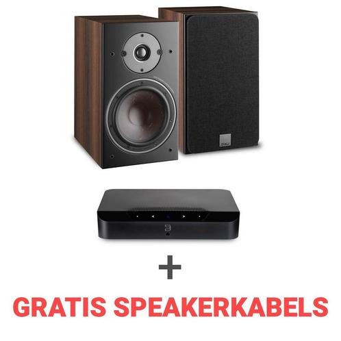 Oberon Dali Combi deal Dali Oberon 3 + Bluesound Powernode, Audio, Tv en Foto, Luidsprekers, Front, Rear of Stereo speakers, Nieuw