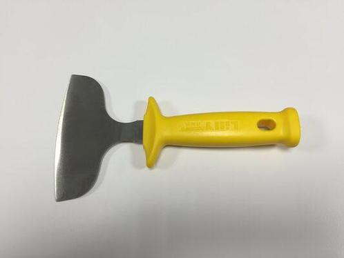 Pizzasnijder met gele kunststof greep, RVS, 12 cm, Zakelijke goederen, Horeca | Keukenapparatuur, Nieuw in verpakking, Verzenden