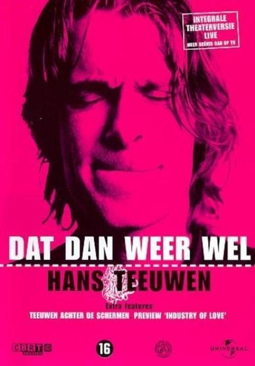 Hans Teeuwen - Dat dan weer wel (dvd tweedehands film), Cd's en Dvd's, Dvd's | Actie, Ophalen of Verzenden
