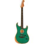 Fender American Acoustasonic Stratocaster Aqua Teal EB elekt, Muziek en Instrumenten, Snaarinstrumenten | Gitaren | Akoestisch