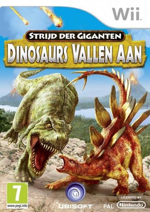Strijd der Giganten Dinosaurs Vallen Aan (Nintendo Wii), Spelcomputers en Games, Games | Nintendo Wii, Gebruikt, Vanaf 3 jaar