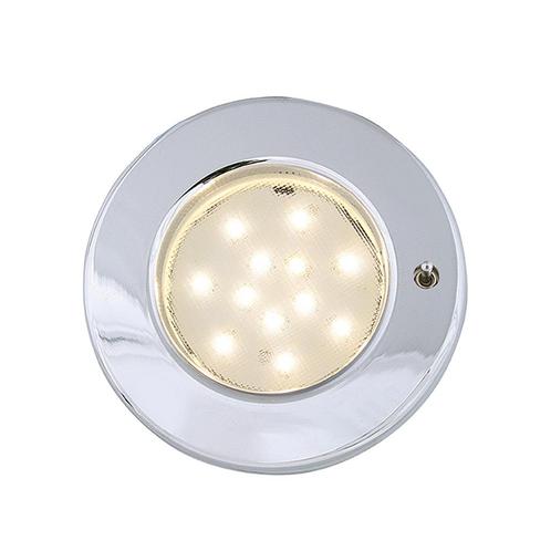 Batsystem Pinto LED inbouwspot 12-24 Volt met schakelaar- Wi, Watersport en Boten, Navigatiemiddelen en Scheepselektronica, Nieuw