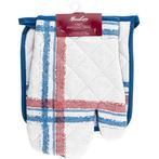 Miss Lucy Magdo ovenhandschoen en pan lap set van 2 stuks 18, Huis en Inrichting, Ophalen of Verzenden, Nieuw