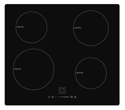 Cata Ubindeco60f Inbouw Inductie Kookplaat 60cm, Witgoed en Apparatuur, Kookplaten, Nieuw, Ophalen of Verzenden