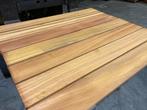 Hardhout–Tatajuba–vlonderplank–terrasdelen-dekdelen-vlonderd, Ophalen, Minder dan 25 mm, Nieuw, 200 tot 250 cm