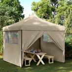 vidaXL Partytent Taupe 292 x 292 x 315 cm Oxford Stof, Verzenden, Nieuw, Partytent