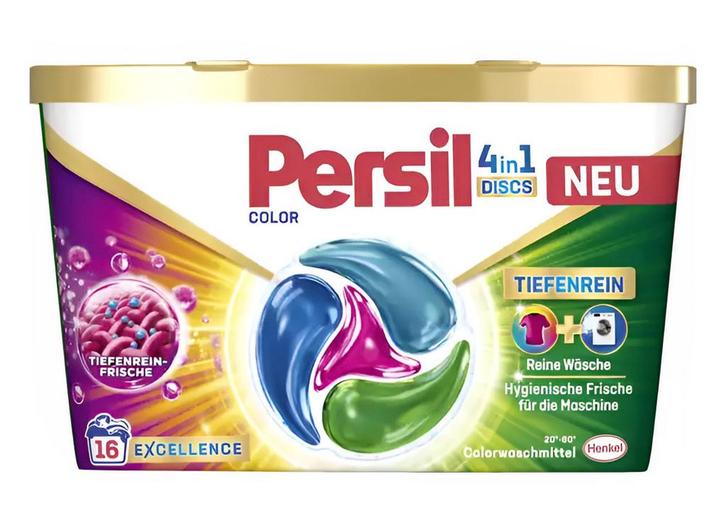 Persil 4in1 Color Wasmiddel Pods - 16 Wasbeurten - Voor, Huis en Inrichting, Schoonmaakartikelen, Verzenden