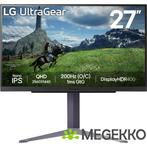 LG 27GS85Q-B 27  Quad HD Nano-IPS 200Hz Gaming Monitor, Verzenden, Nieuw, LG