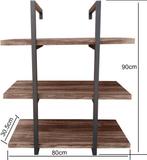 2dekans | Wandrek ladder Stoer - wandplank boekenkast -, Ophalen of Verzenden, Zo goed als nieuw