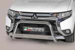 Pushbar | Mitsubishi | Outlander 15- 5d suv. | rvs zilver, Ophalen of Verzenden, Nieuw, Mitsubishi