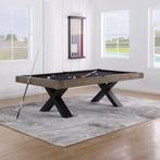 Lexor Pooltafel | Dinner Xoon | Vintage Eik, Nieuw, Biljarttafel