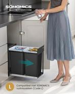 Prullenbak / afvalemmer - uitschuifbaar - inbouw kast -, Verzenden, Nieuw