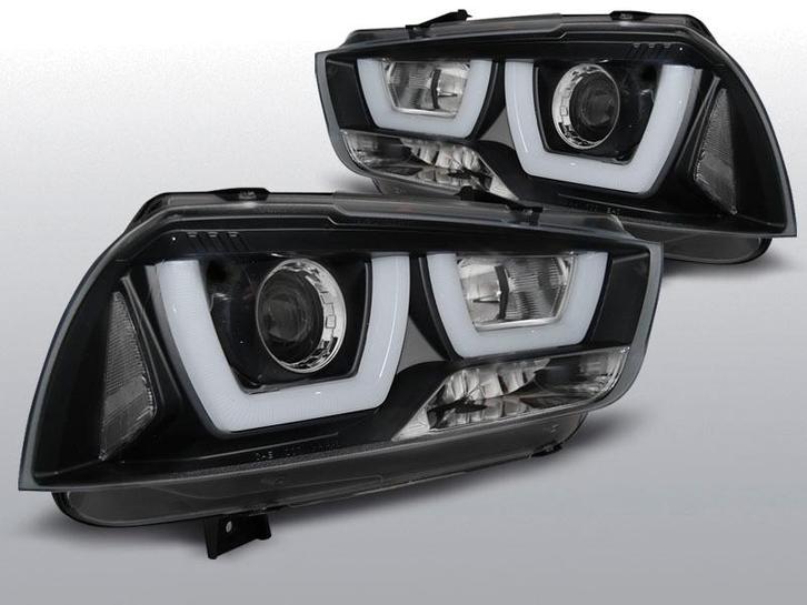 Koplampen Tube Light | Dodge Charger LX II 2011-2015 | zwart, Auto-onderdelen, Verlichting, Nieuw, Verzenden