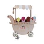 Houten ijscokraam - ice cream cart - houten speelgoed kind, Kinderen en Baby's, Speelgoed | Houten speelgoed, Ophalen of Verzenden