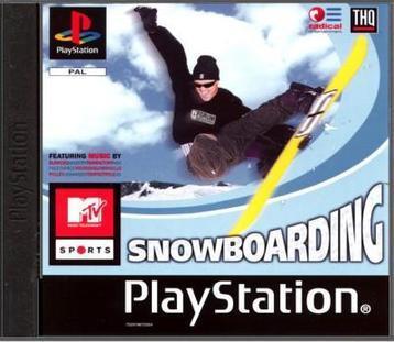 MTV Sports Snowboarding (ps1 tweedehands game), Spelcomputers en Games, Games | Sony PlayStation 1, Zo goed als nieuw, Ophalen of Verzenden