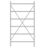 SSI Schafer R3000 Legbordstelling 2011x1300x500, 5, Zakelijke goederen, Kantoor en Winkelinrichting | Magazijn, Stelling en Opslag