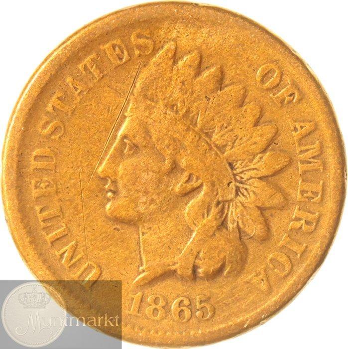 Verenigde Staten. Lot van 16 verschillende 1 cent 1865 t/m, Postzegels en Munten, Munten | Europa | Niet-Euromunten