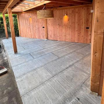 Kunststof Steenschotten 175x65x5,Terras Vlonder A-Keuze inc beschikbaar voor biedingen