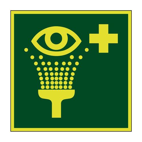 Oogdouche lichtgevend pictogram, Diversen, Verpleegmiddelen, Verzenden
