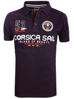 Geographical Norway Polo Shirt Zwart Corsica Sail Kibutz, Verzenden, Nieuw, Zwart