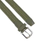 Houtkamp Smalle Elastische Dames Riem - Groen - 90, Kleding | Dames, Riemen en Ceinturen, Verzenden, Nieuw, 100 cm of meer, 3 tot 5 cm