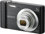 Sony CyberShot DSC-W800 Digitale Compact Camera - Zwart, Verzenden, Zo goed als nieuw
