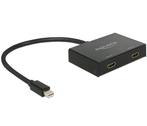DeLOCK premium Mini DisplayPort naar 2x HDMI, Audio, Tv en Foto, Audiokabels en Televisiekabels, Nieuw, Ophalen of Verzenden